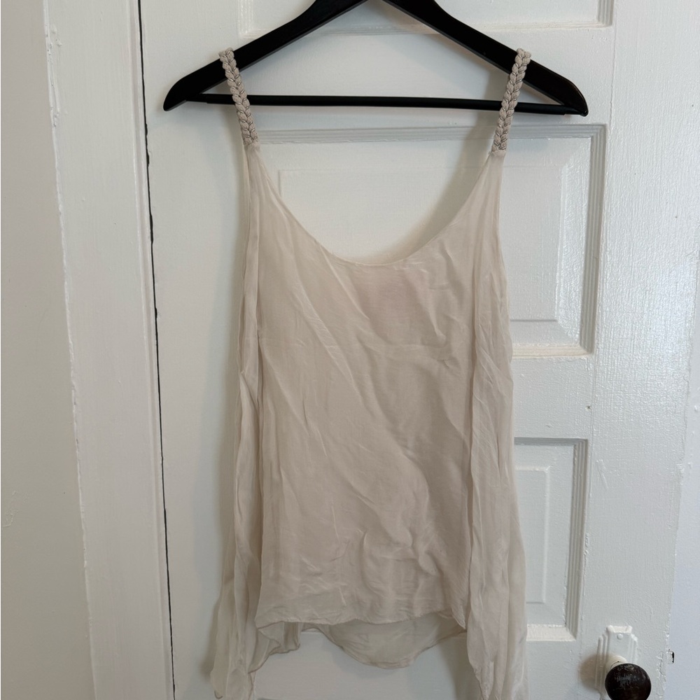 Chic Cream Women's Tank Top